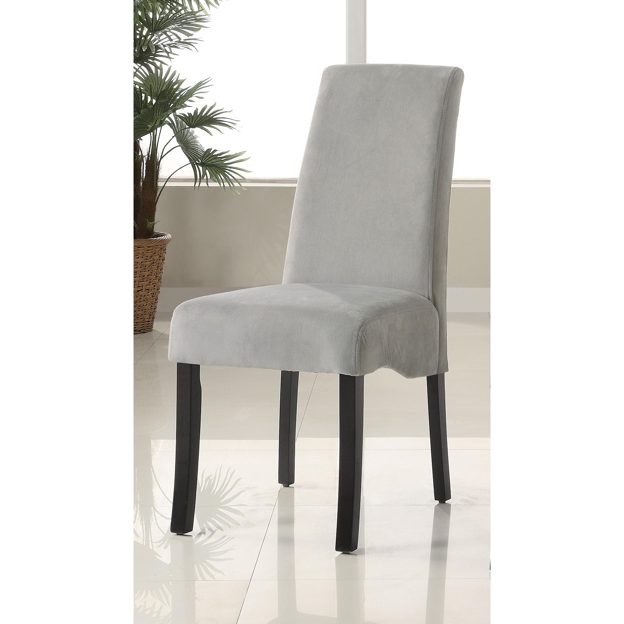 Coaster Furniture Stanton 102062 Velvet Upholstered Dining Side Chair - Grey (Set of 2) IMAGE 1